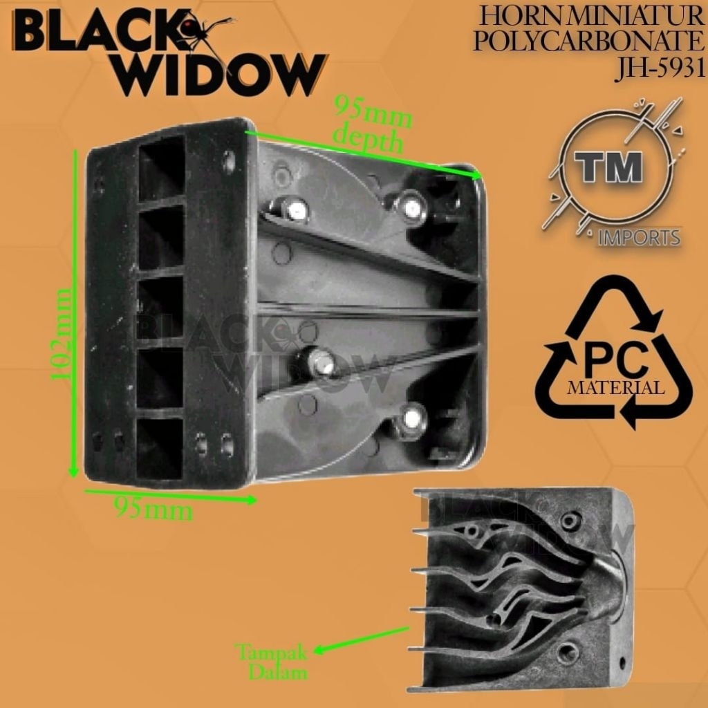 CORONG TWEETER MINI LINE ARRAY JH 5931 HORN PROFESIONAL B