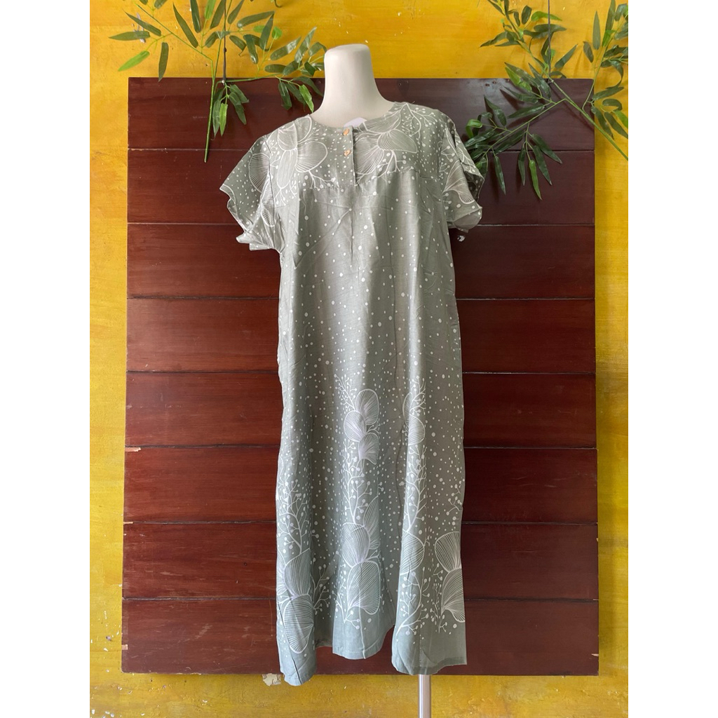 Daster wanita panjang / Daster wanita / Daster batik / Daster lengan pendek