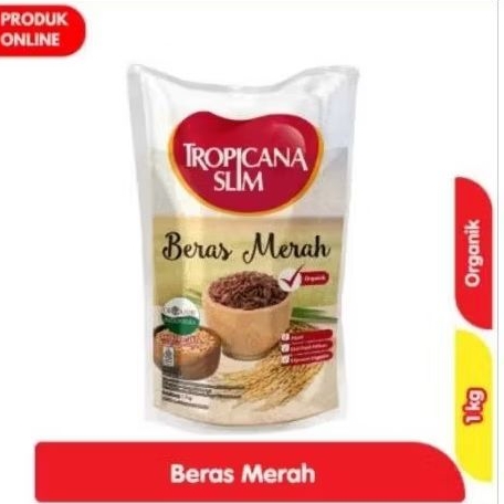 

TERMURAH BERAS MERAH Tropicana Slim 1000gr - Beras Merah Pulen Tinggi Serat