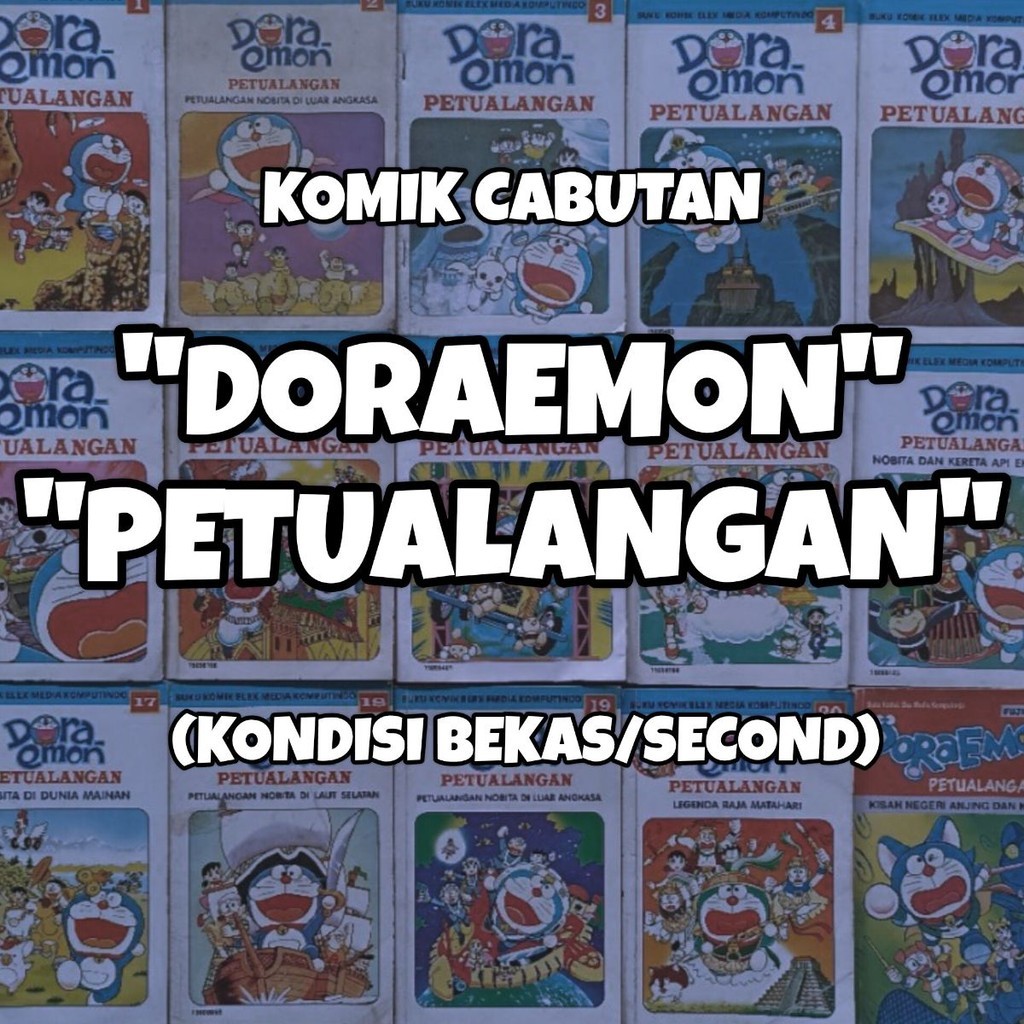 Komik Cabutan DORAEMON PETUALANGAN - Fujiko F Fujio