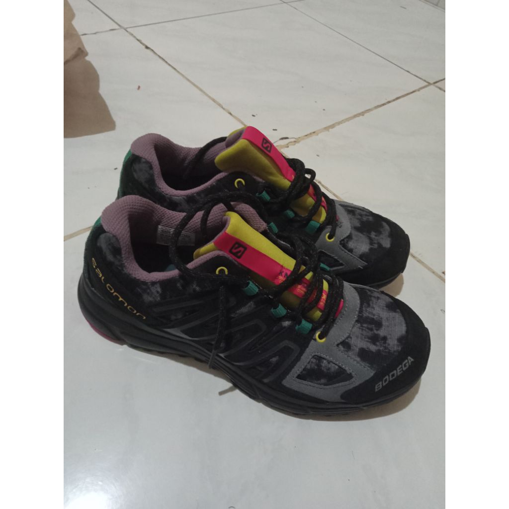 sepatu Salomon x bodega x-mission 4 suede