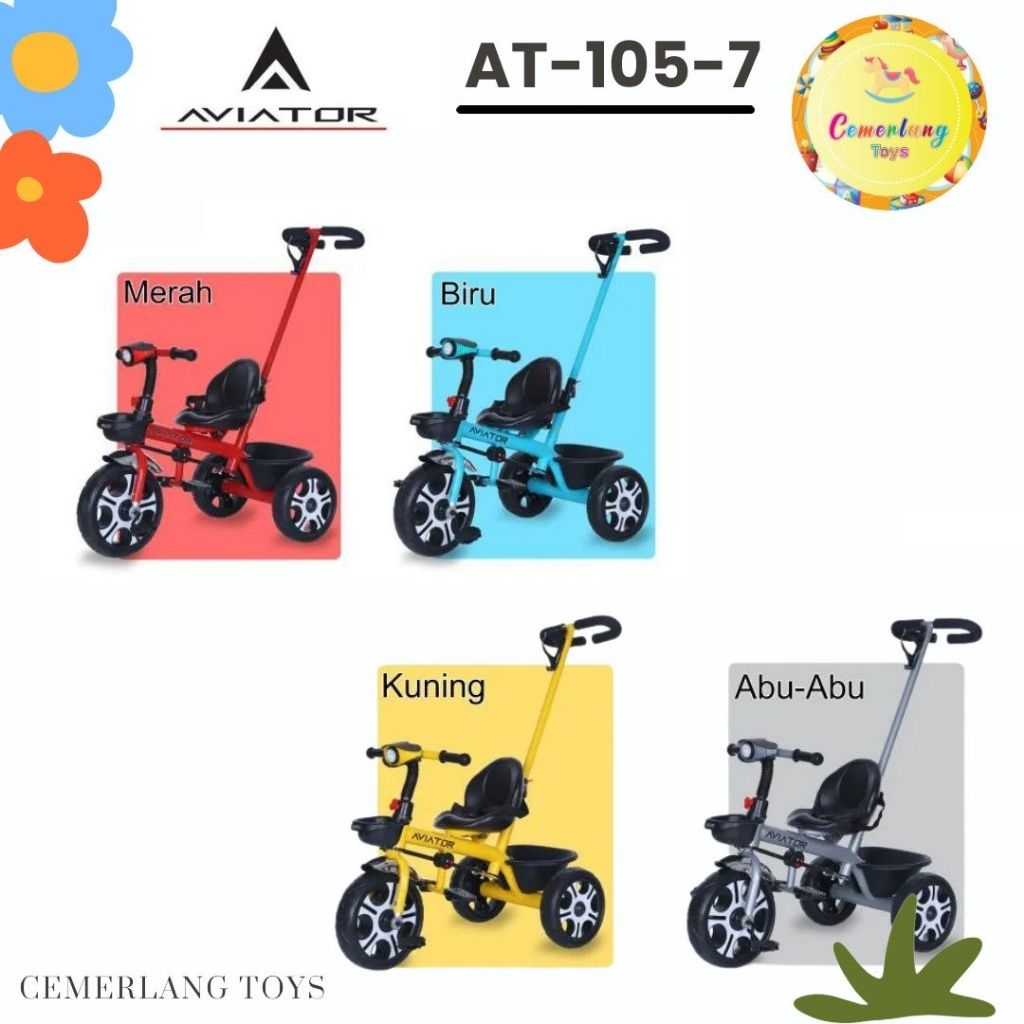 SEPEDA TRICYCLE AVIATOR AT-105-7