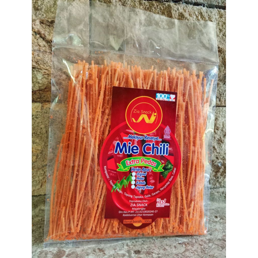 

Mie Chilie Lidi Balado ziasnack : Kriuknya mantapp nagih abiss !