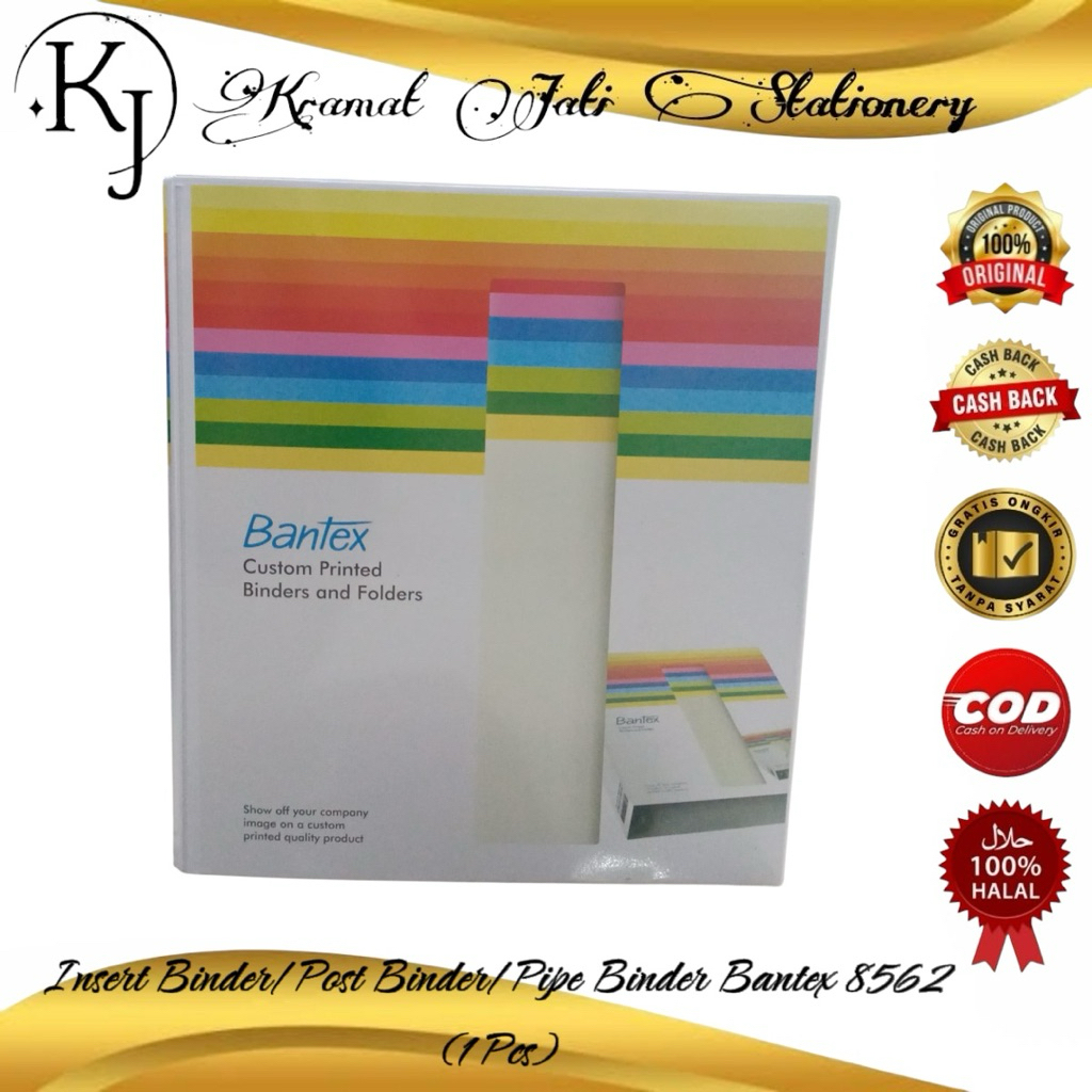 

Insert Binder/Post Binder/Pipe Binder A4 Bantex 8562 (1 Pcs)