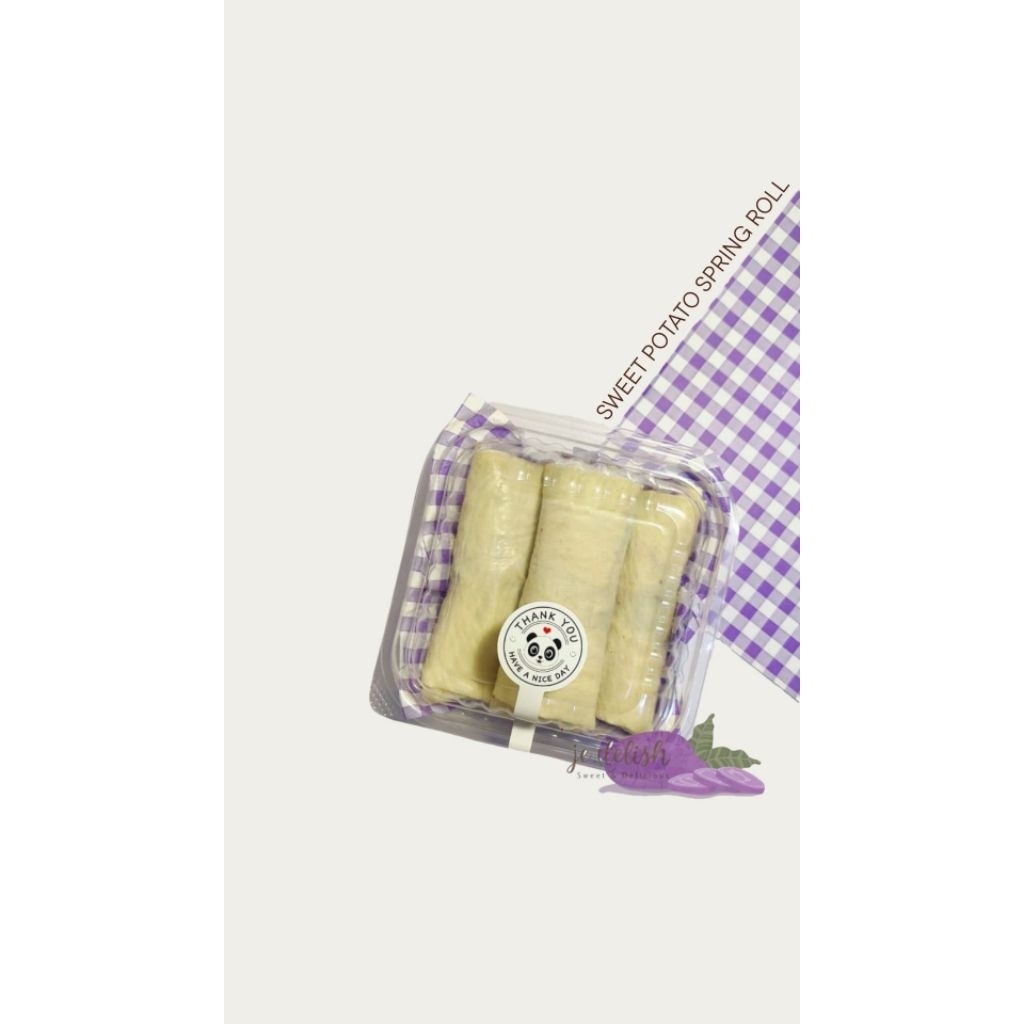 

Lumpia ubi ungu 3pcs