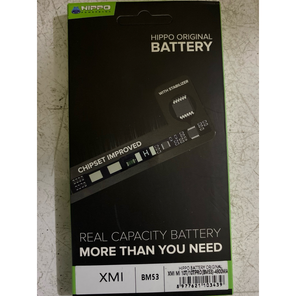 HIPPO Battery Xiaomi Redmi 10/ Note 10 5G/ Poco M3 Pro Baterai BN5A 5000Mah