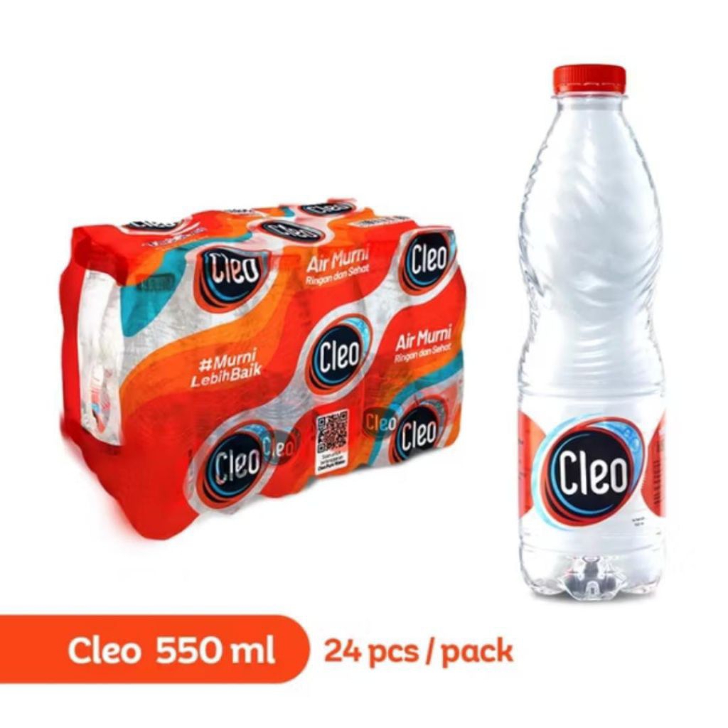

CLEO AIR MURNI 550ml ISI 24 BOTOL
