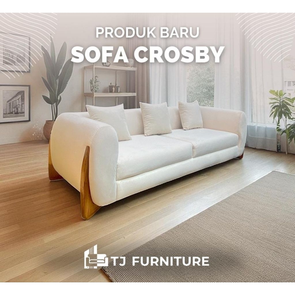 Sofa Crosby Modern | Sofa Keluarga | TJ Furniture Jepara