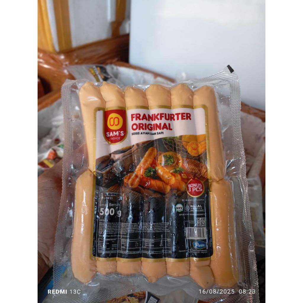 

Sosis Frankfurter Original isi 13pcs