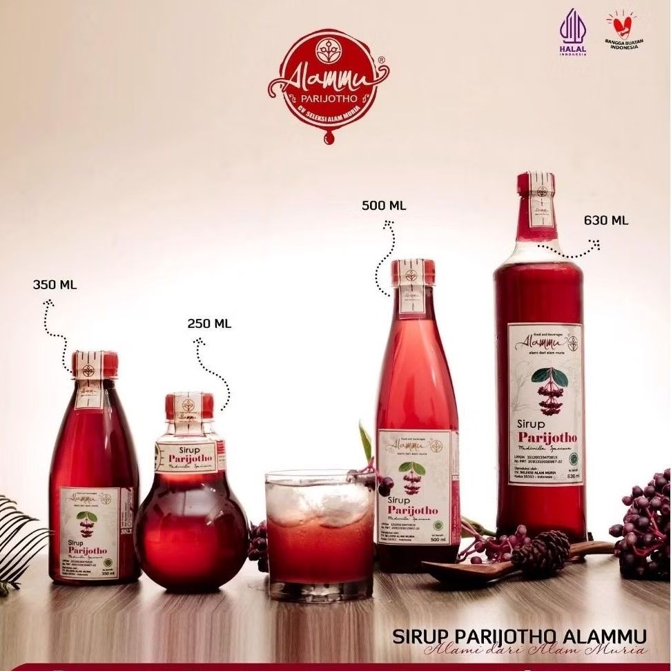 

Alammu - Sirup Parijoto / Sirup Promil / Sirup Parijotjo Herbal / Sirup Ibu Hamil 250 ml