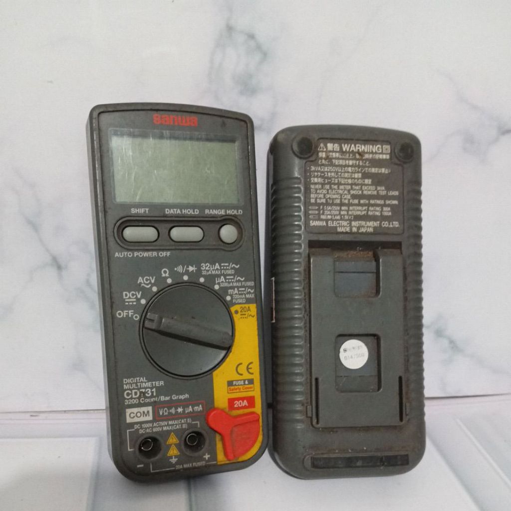case casing box set multitester digital sanwa cd731 cd 731