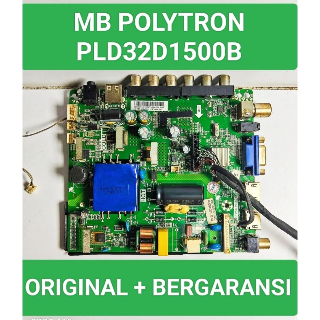 Mb Polytron PLD32D1500B Mainboard Polytron PLD32D1500B Mesin Polytron PLD32D1500B Module Polytron PL