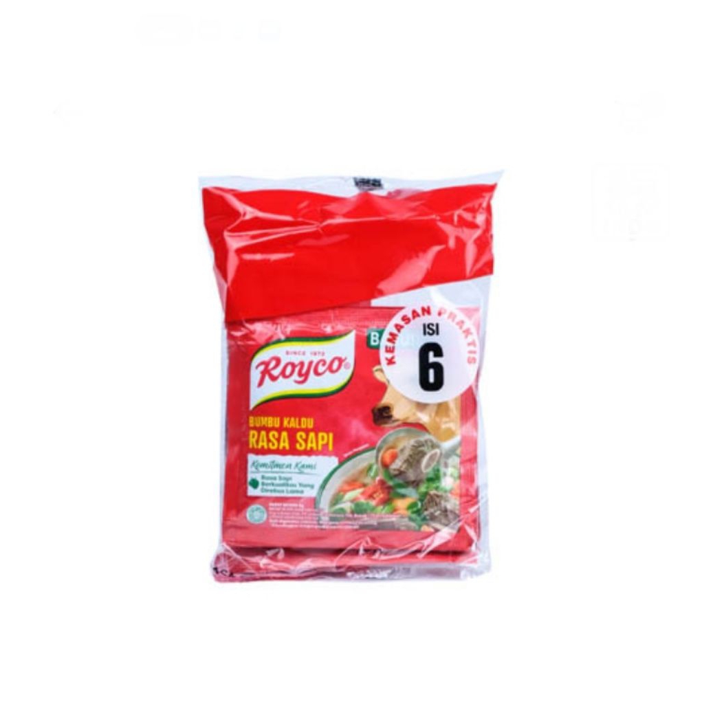

Royco pelezat serbaguna sapi 6 x 8 gram