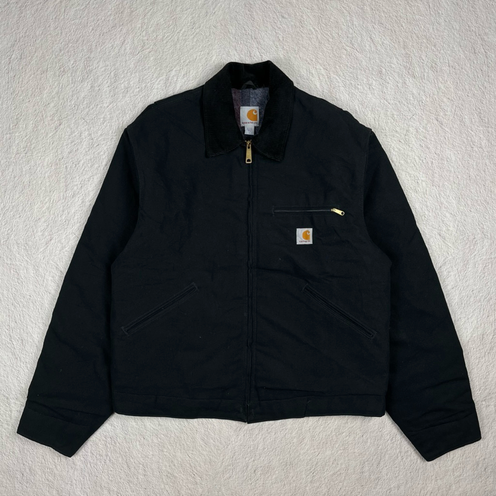 Vtg Carhartt J001 BLK detroit jacket