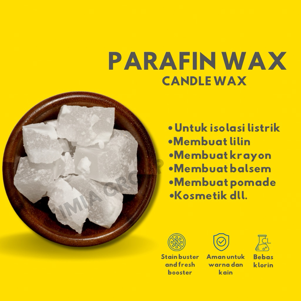 Parafin Wax 1Kg / Parafin Lilin / Candle Wax