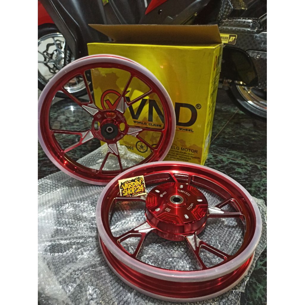 VELG RACING VND AK 47 VELG COPY FINO THAILAND PNP MATIC YAMAHA MIO SPORTY ,MIO SMILE , FINO, MIO SOU