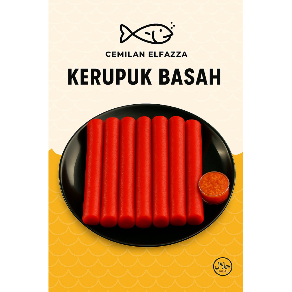 

(10 LONJOR) KERUPUK BASAH KHAS KALIMANTAN