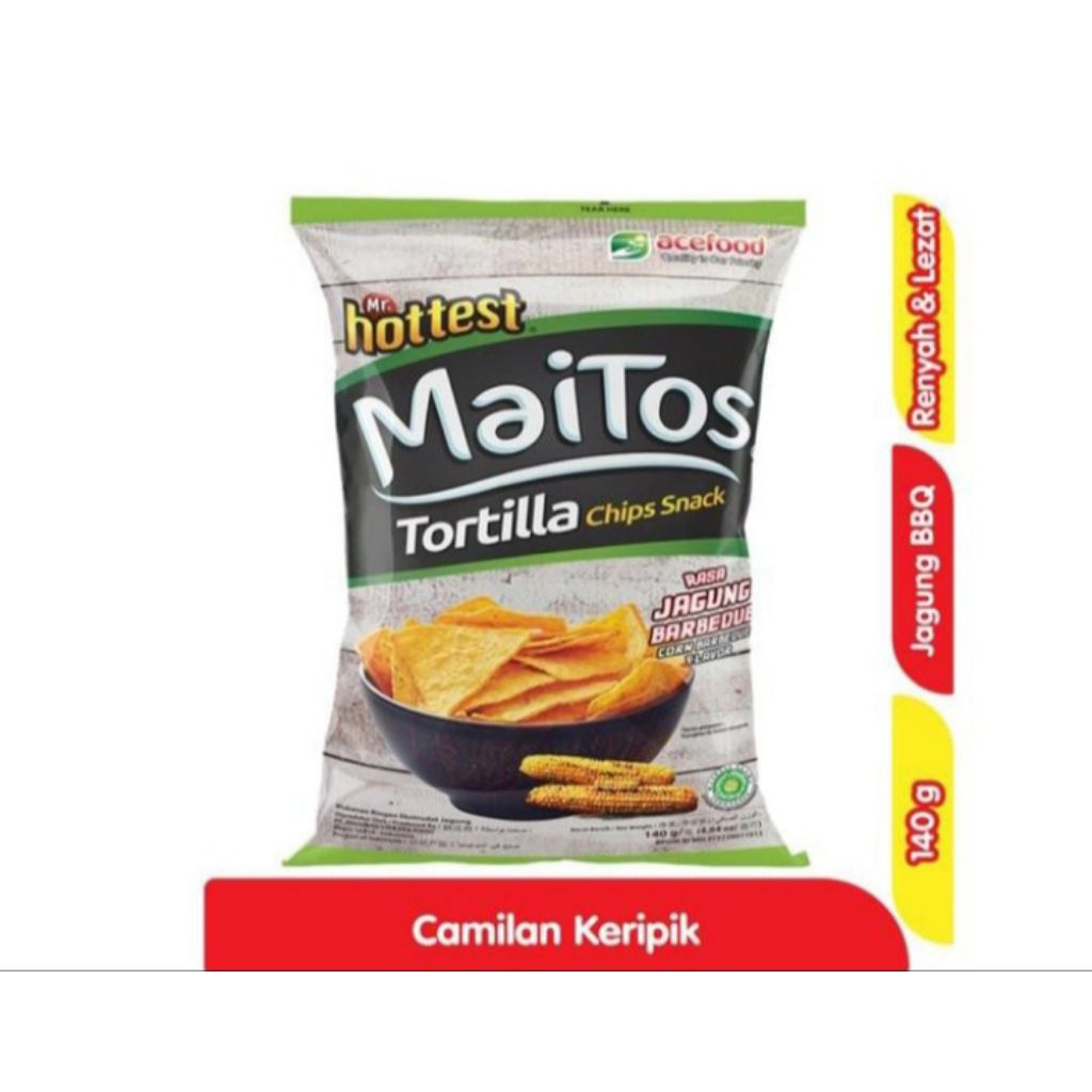 

Maitos Mr. Hottes Tortilla Chips rasa jagung