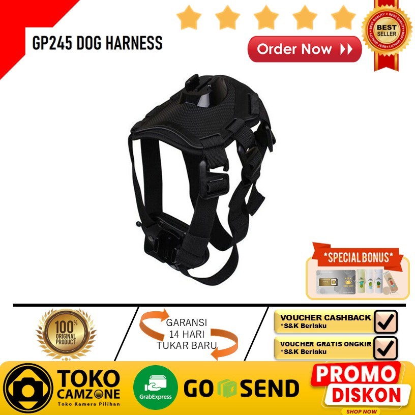 GP245 Fetch Dog Harness Strap For All GoPro Cameras - Action Cam