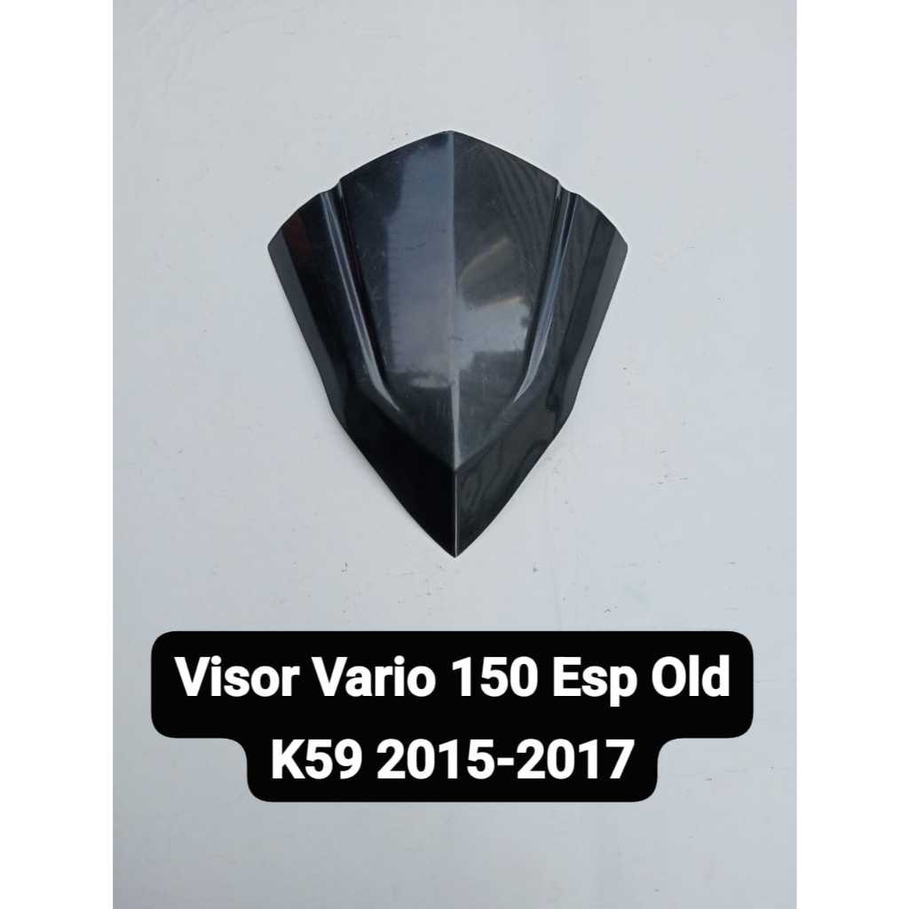 Visor Depan Vario 150 ESP K59 2015-2016 Aksesoris Cover Batok Motor [dubaimotor]