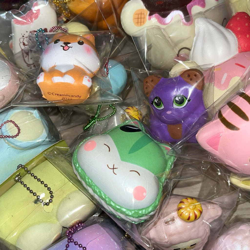 preloved flashsale jual squishy licensed murah mido pig cafe de n cdn ibloom creamiicandy punimaru y