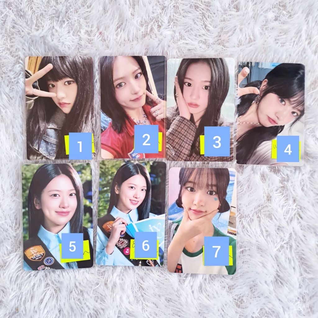 [YUJIN] Photocard Ive yujin official