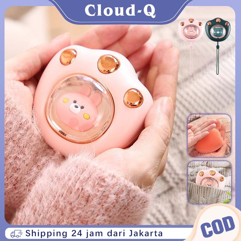 Penghangat Tangan Elektrik / Untuk Keram Perut Haid Warmer Rechargeable