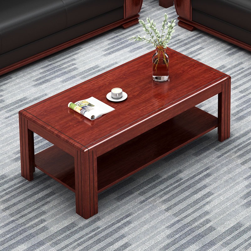 Meja teh panjang dari kayu solid Lemari teh dua pintu Lemari rendah Lemari penyimpanan tiga pintu Le