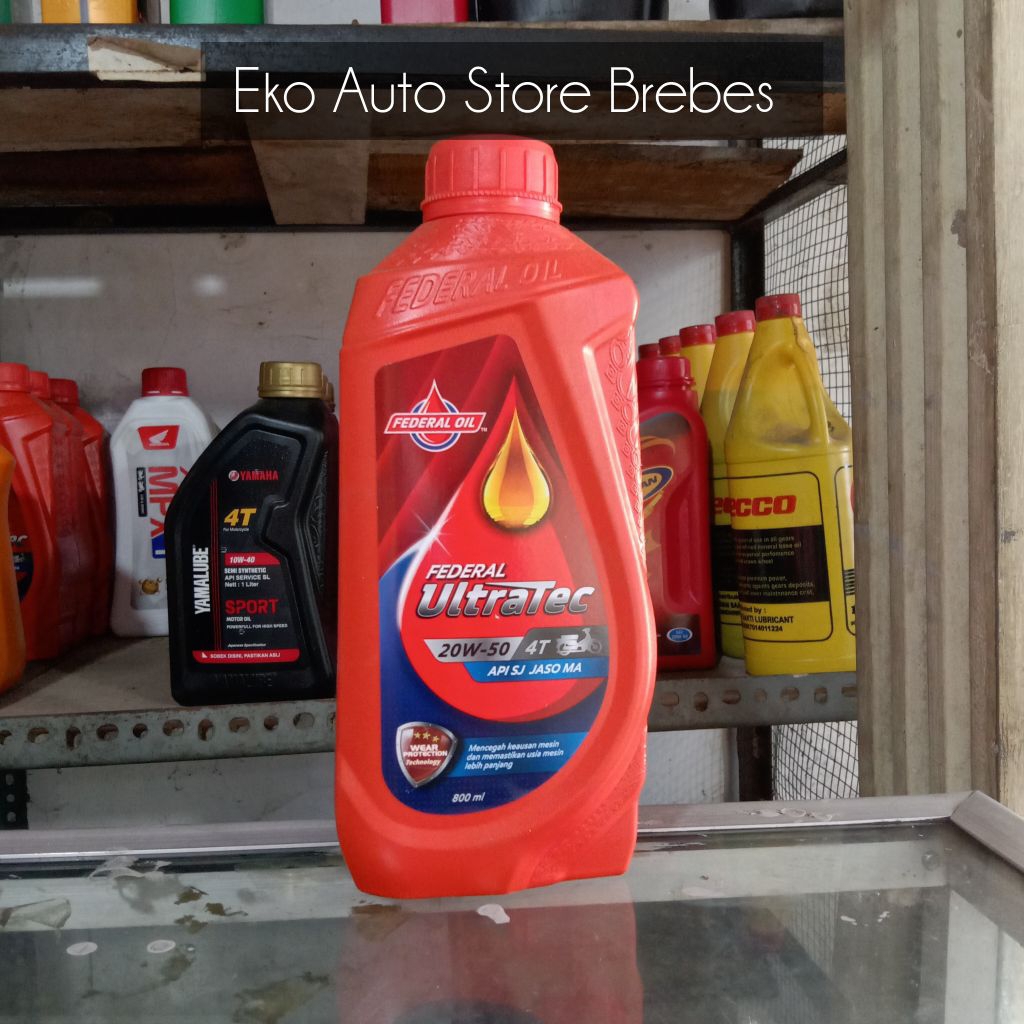 Oli Federal UltraTec 4T - 800 ml - Federal Oil Asli – Pelumas Motor