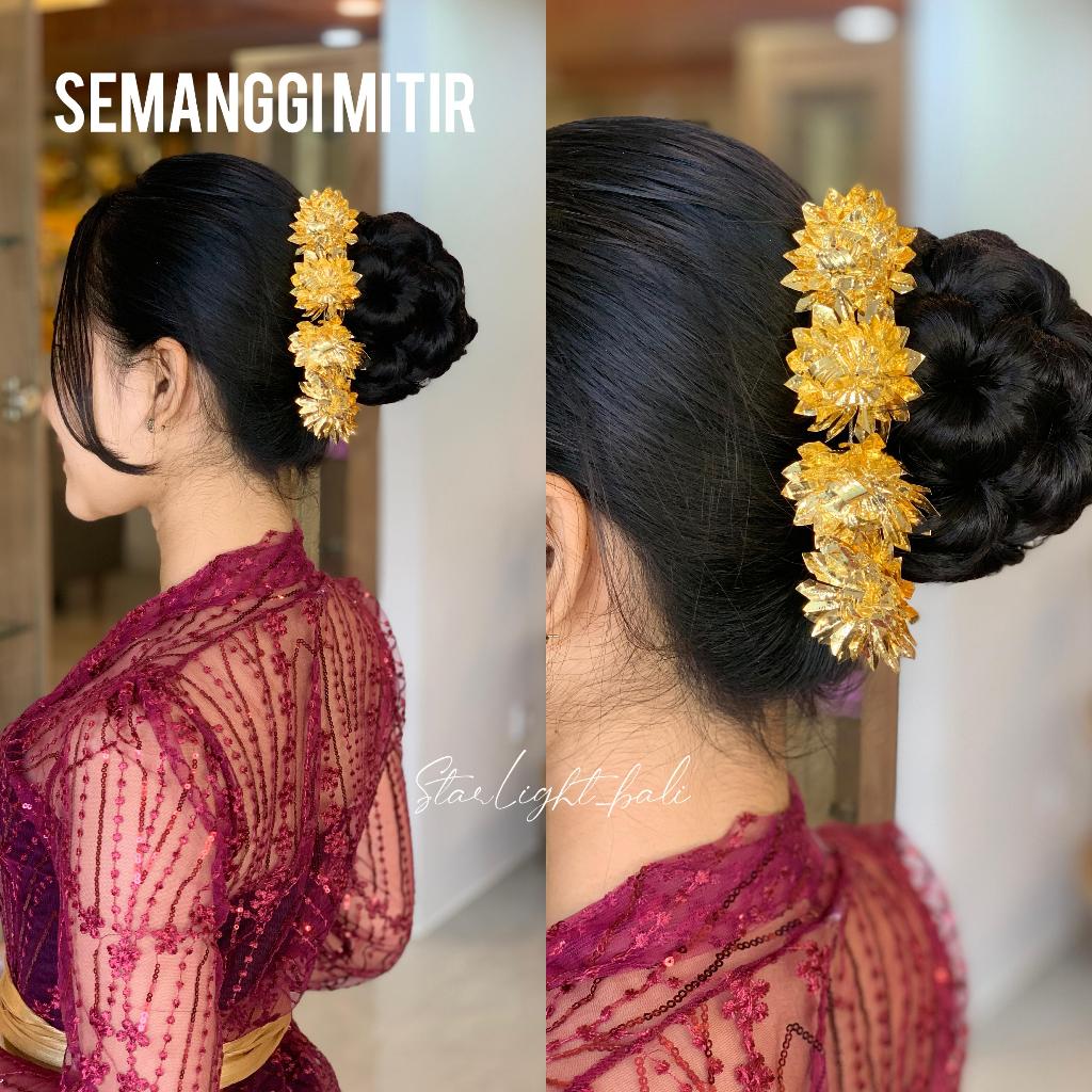 STARLIGHT BALI - Semanggi Bunga Mitir / Semanggi / Aksesoris Bali / Aksesoris Rambut /Hairpiece