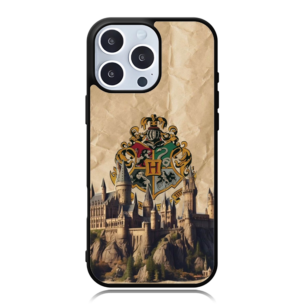 iPhone Case 16 15 14 13 12 11 X XR Xs 8 7 6 5 Plus Pro Max SE Softcase Hogwarts Harry potter