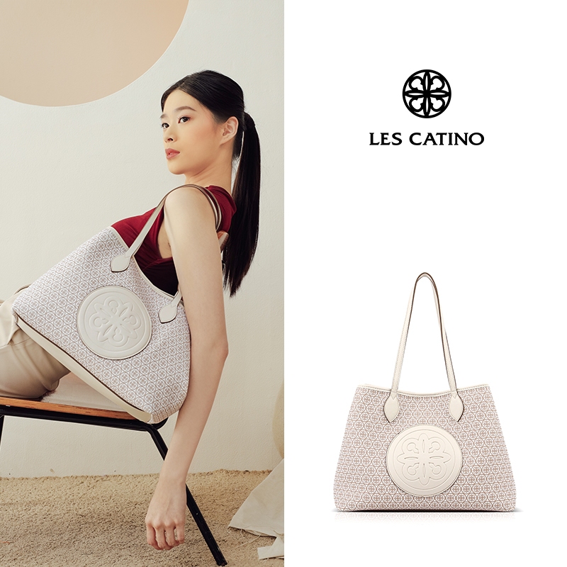 Tas Tote Les Catino Devica Carry All Monogram