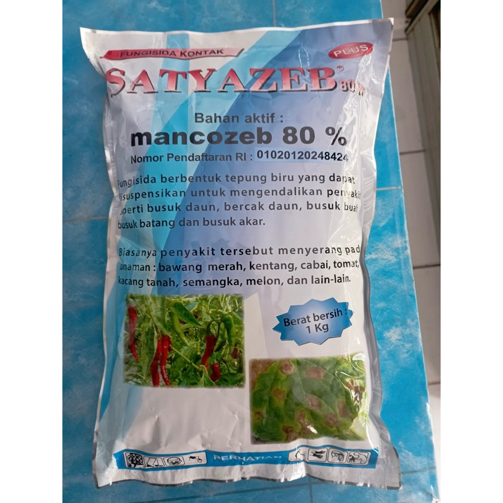 Satyazeb Fungisida Penyubur Tanaman 1kg