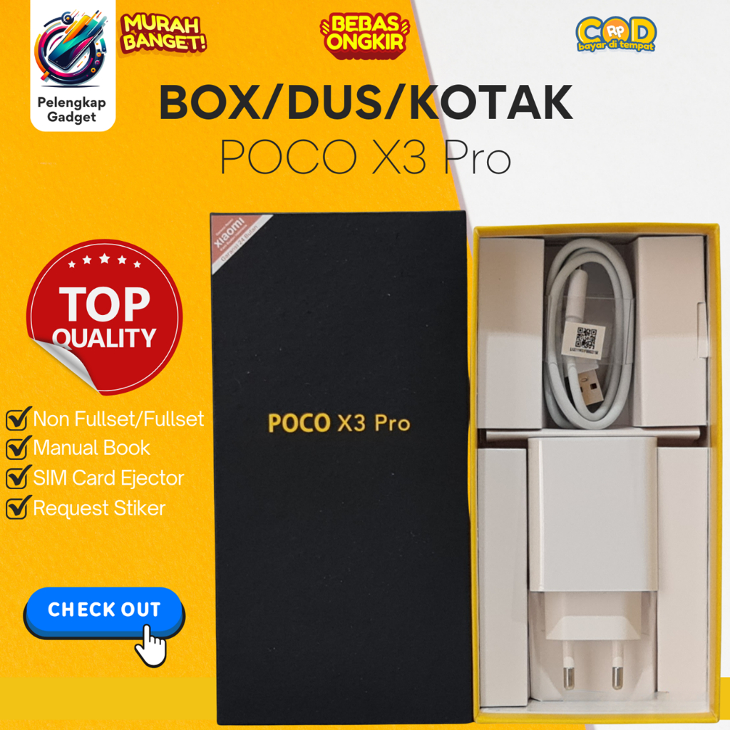 

BOX/DUS/KOTAK POCO X3 Pro