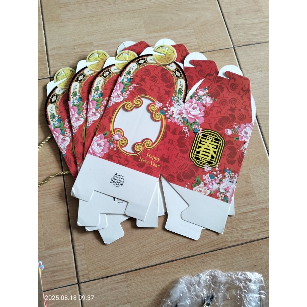 

box kardus hamper imlek untuk 2toples 500gr