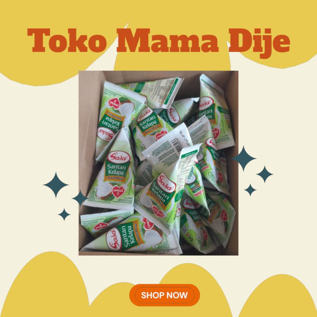 

(TMD) PAKET 3 PCS Santan Cair Sasa plus Royco / masako