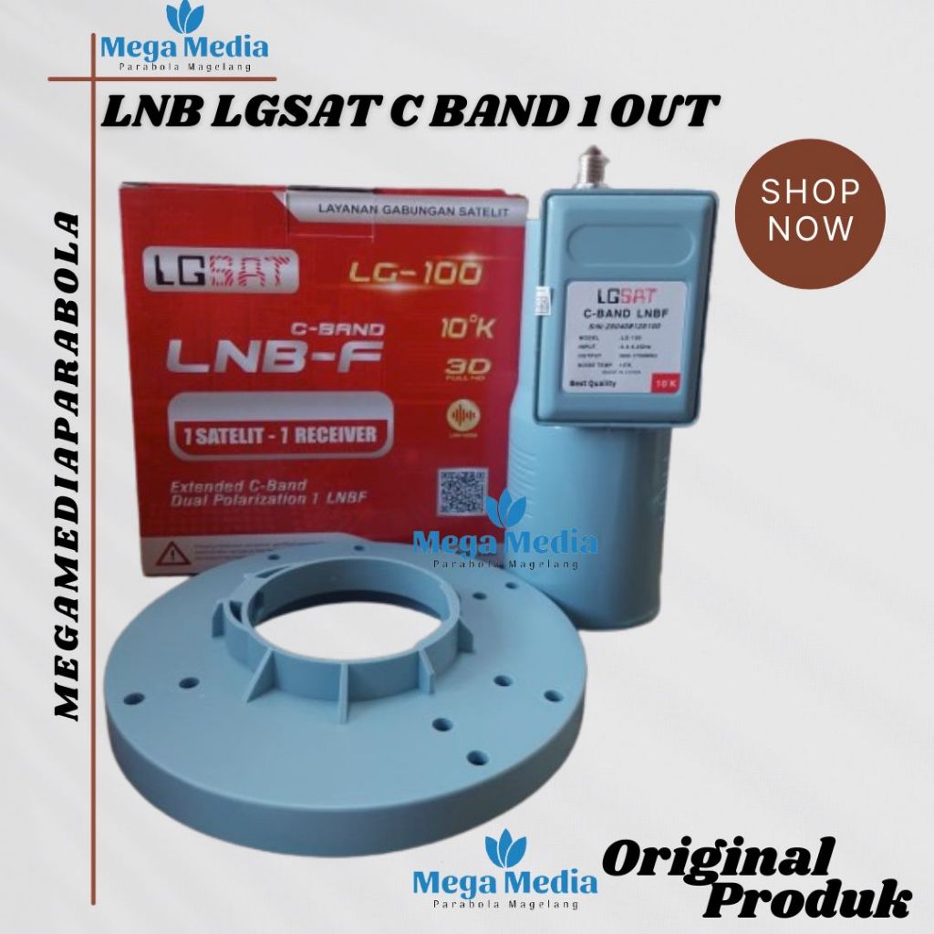 LNB C BAND SINGLE OUT UNTUK PARABOLA JARING TERMURAH