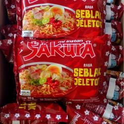 

MIE SAKURA RASA SEBLAK JELETOT ISI 10 PCS