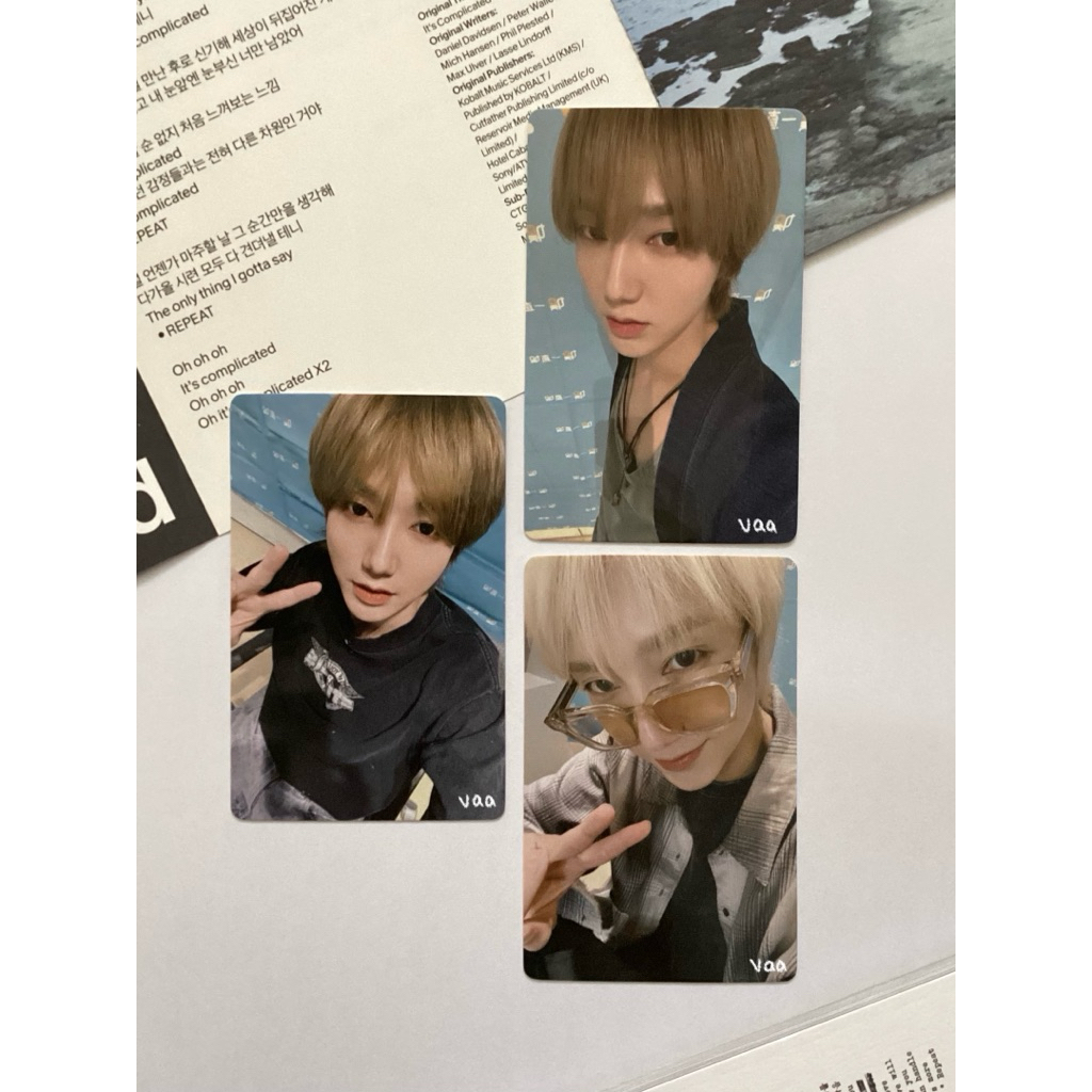 [ READY ] Yesung Unfading Sense Yizhiyu Fansign Photocard set | Unfading Sense YZY FS 1.0 2.0 3.0 20