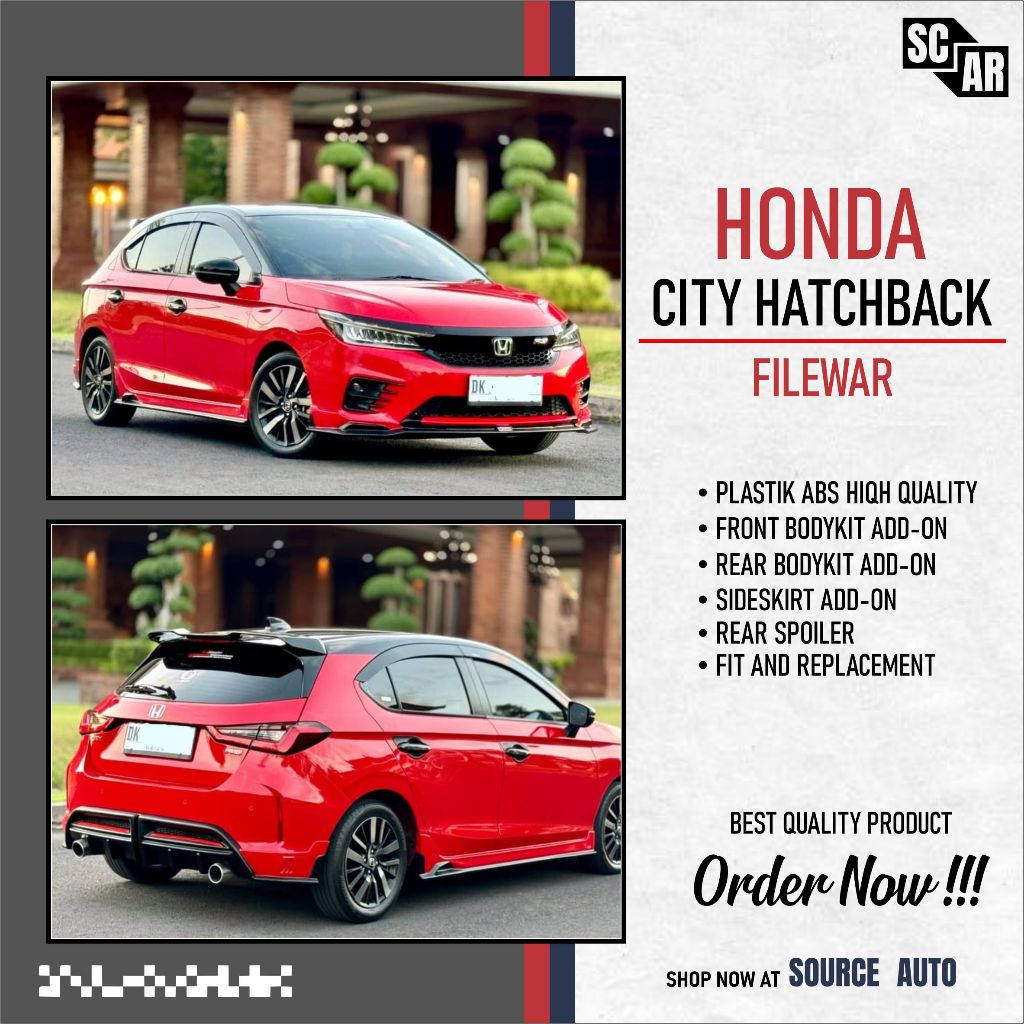 BODY KIT HONDA CITY HATCHBACK - BODYKIT FILEWAR