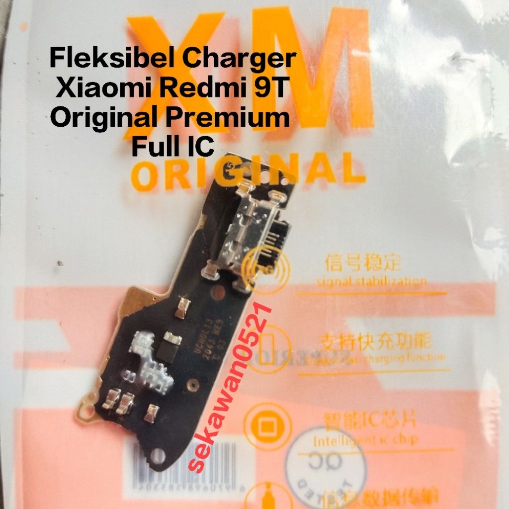 Fleksibel Charger Xiaomi Redmi 9T Original Premium Full IC