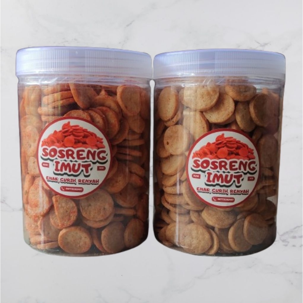

SOSRENG SOSIS GORENG DAUN JERUK GURIH & RENYAH TIDAK KERAS CEMILAN SOSRENG IMUT