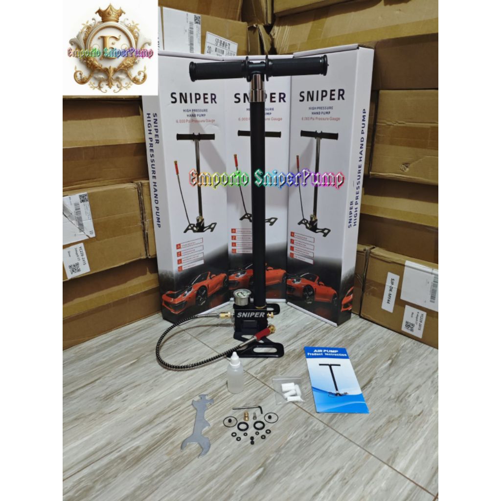 Pompa PCP New 4 Stage 6000psi Kualitas Terbaik, Pompa PCP New 4 Stage Import 6000psi Terbaru