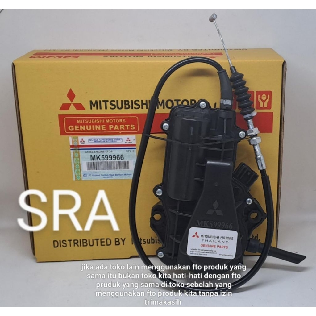 Kabel engine stop kabel mati mesin PS125 canter MK599966 original