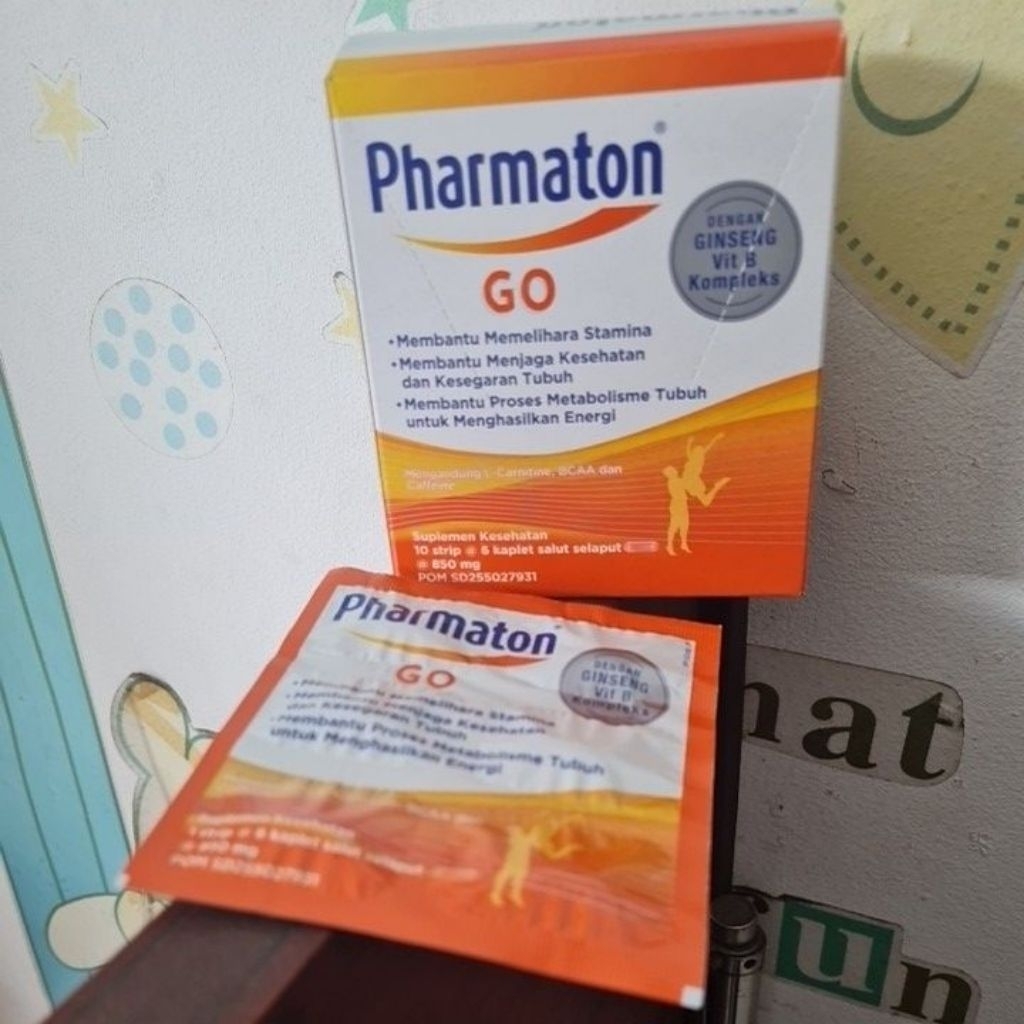 PHARMATON GO multivitamin isi 6 kapsul