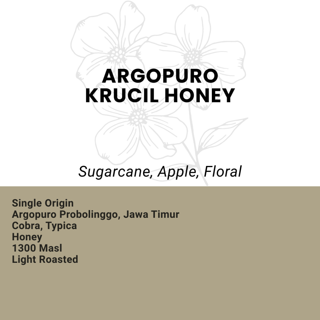 

Kopi Arabika Argopuro Krucil Honey Single Origin 100gr 200gr - Biji & Bubuk Asli Premium Coffee