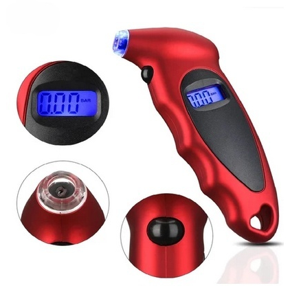 Alat Pengukur Tekanan Angin Ban Mobil Porteble Pengukur Tekanan Angin Digital