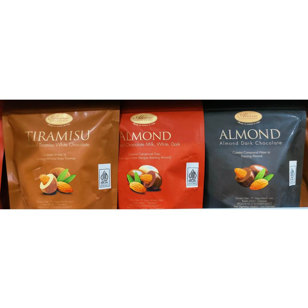 

Alessio Almond Tiramisu Chocolate/Coklat Almond Tiramisu 180 gr