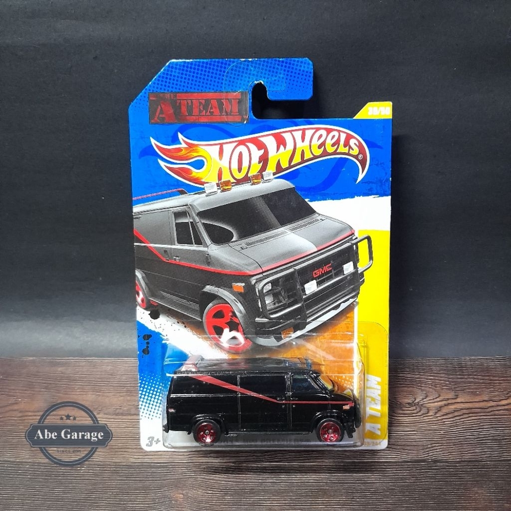 Hot Wheels movie A Team GMC Panel Van vintage