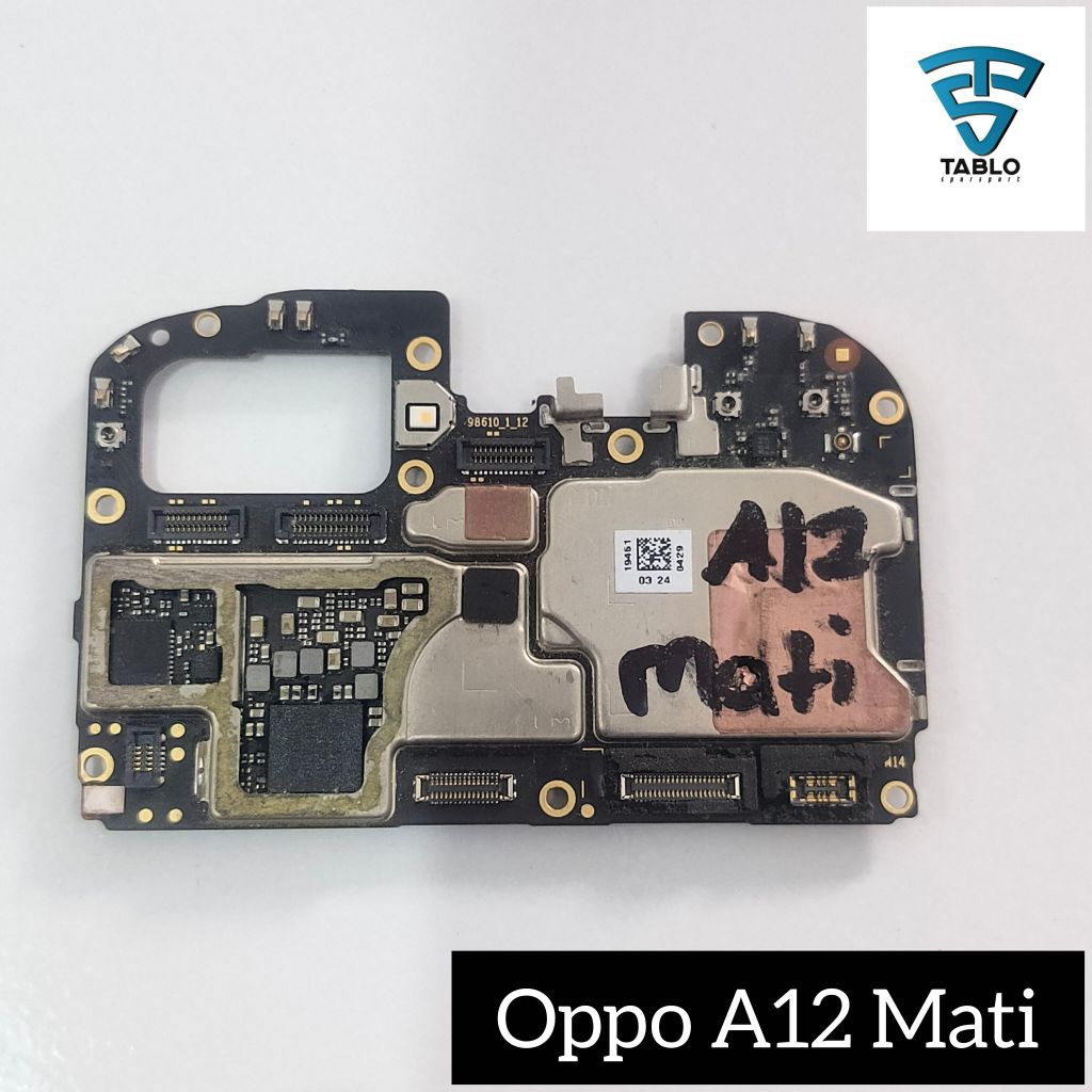 Mesin Oppo A12 mati